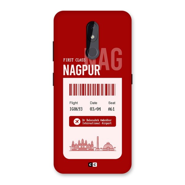 Nagpur Boarding Pass Back Case for Nokia 3.2