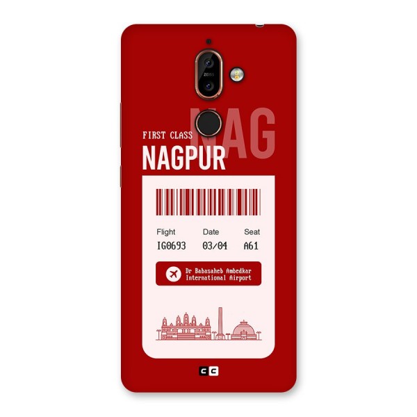 Nagpur Boarding Pass Back Case for Nokia 7 Plus