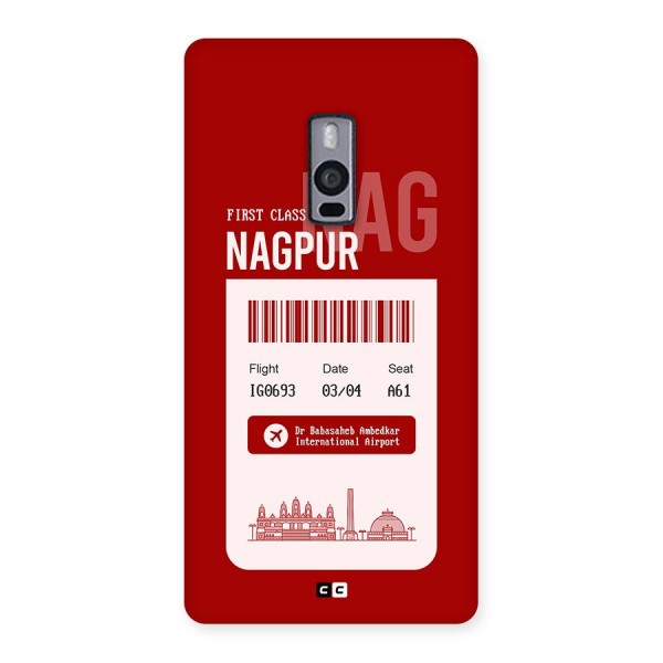 Nagpur Boarding Pass Back Case for OnePlus 2