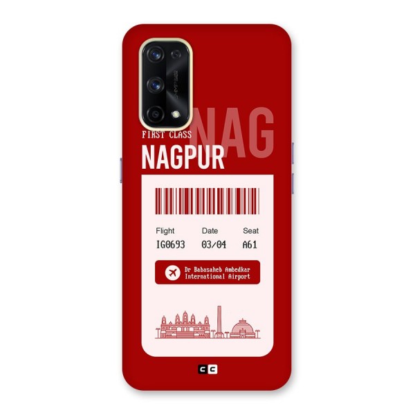 Nagpur Boarding Pass Glass Back Case for Realme X7 Pro