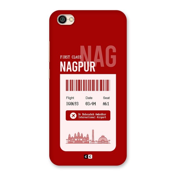 Nagpur Boarding Pass Back Case for Redmi Y1 Lite