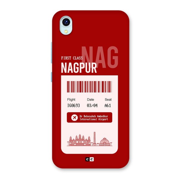 Nagpur Boarding Pass Back Case for Vivo Y1s