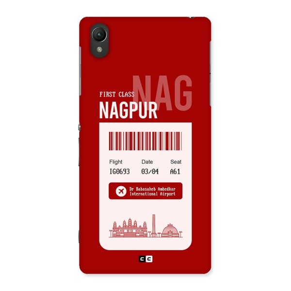 Nagpur Boarding Pass Back Case for Xperia Z2