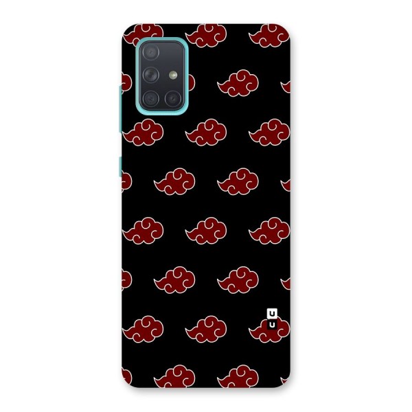 Naruto Akatsuki Pattern Back Case for Galaxy A71