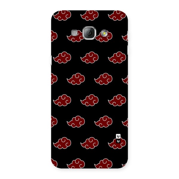 Naruto Akatsuki Pattern Back Case for Galaxy A8