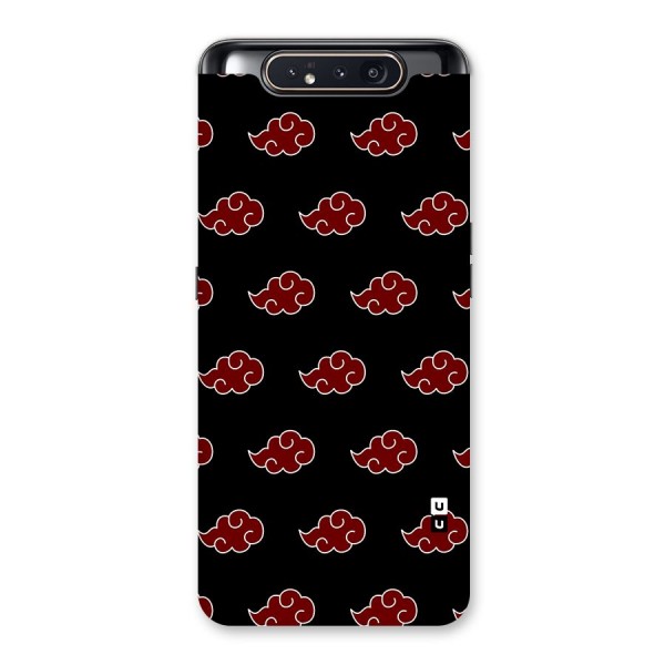 Naruto Akatsuki Pattern Back Case for Galaxy A80