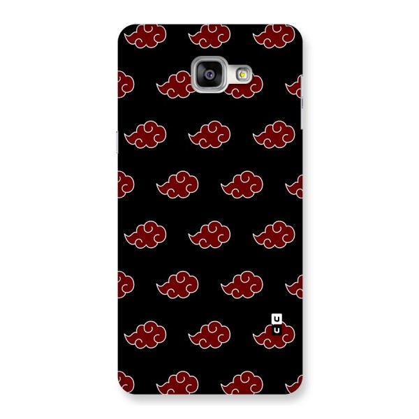 Naruto Akatsuki Pattern Back Case for Galaxy A9