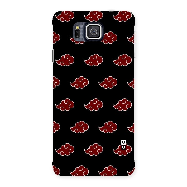 Naruto Akatsuki Pattern Back Case for Galaxy Alpha