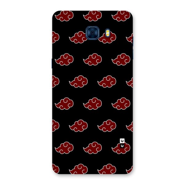 Naruto Akatsuki Pattern Back Case for Galaxy C7 Pro