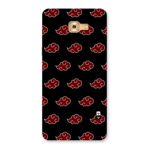 Naruto Akatsuki Pattern Back Case for Galaxy C9 Pro