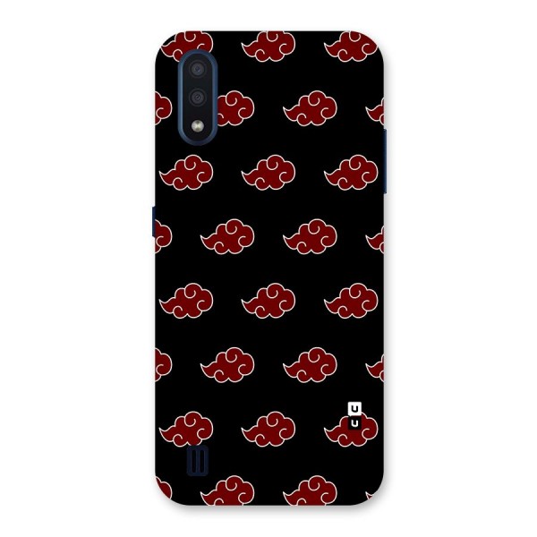 Naruto Akatsuki Pattern Back Case for Galaxy M01