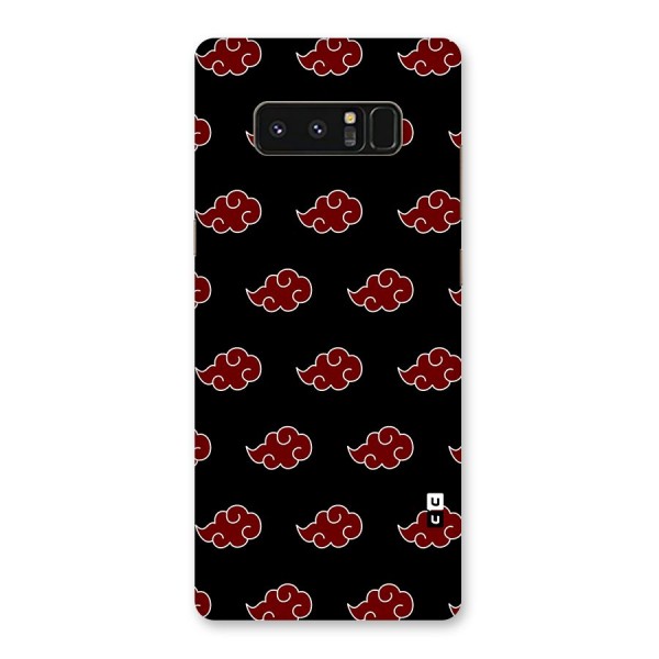 Naruto Akatsuki Pattern Back Case for Galaxy Note 8