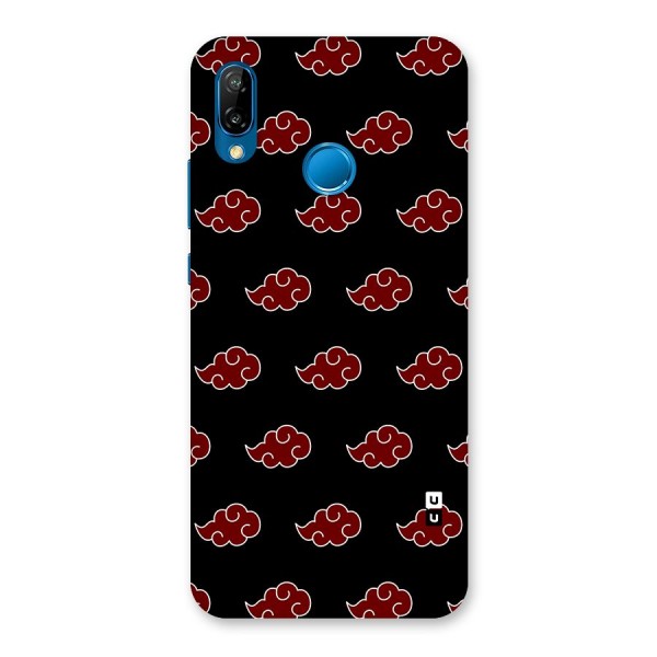 Naruto Akatsuki Pattern Back Case for Huawei P20 Lite