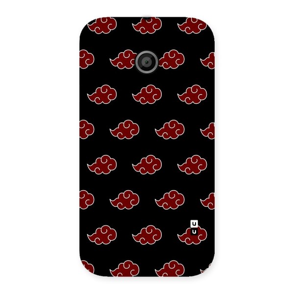 Naruto Akatsuki Pattern Back Case for Moto E