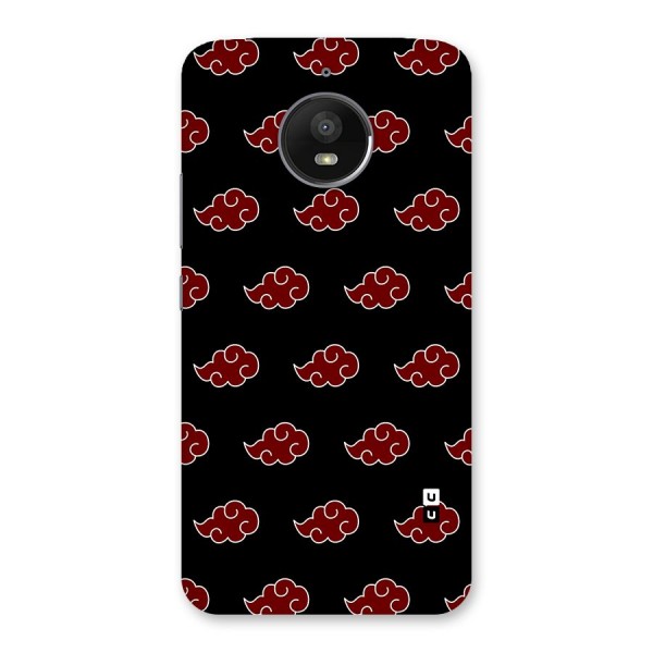 Naruto Akatsuki Pattern Back Case for Moto E4 Plus