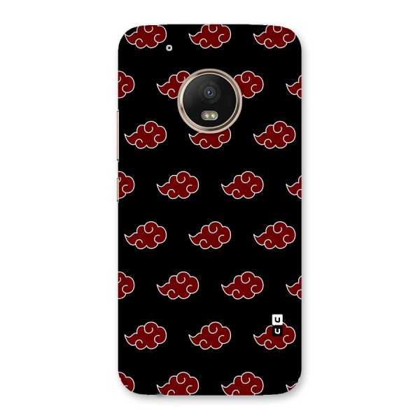 Naruto Akatsuki Pattern Back Case for Moto G5 Plus