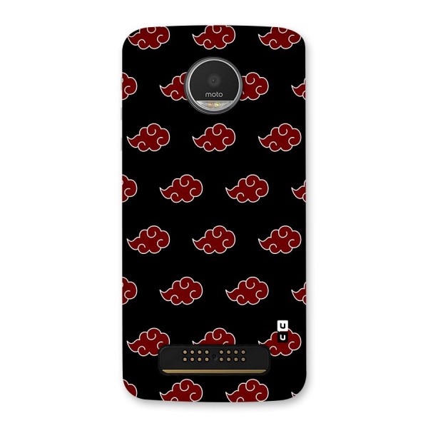 Naruto Akatsuki Pattern Back Case for Moto Z Play