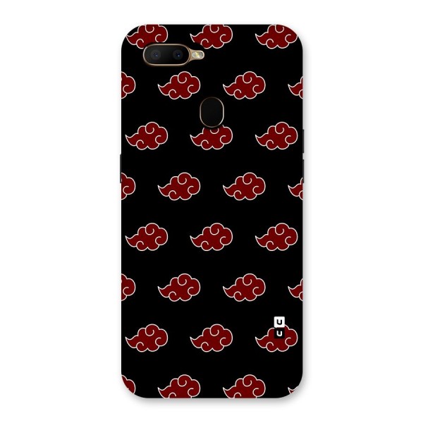 Naruto Akatsuki Pattern Back Case for Oppo A5s