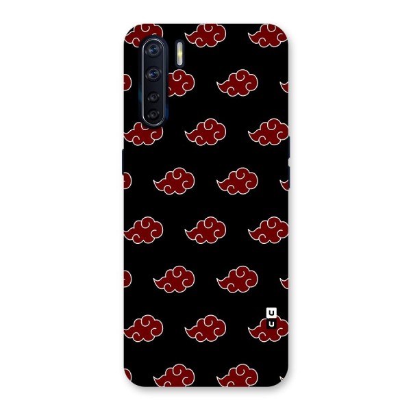 Naruto Akatsuki Pattern Back Case for Oppo F15