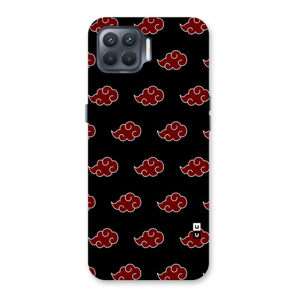 Naruto Akatsuki Pattern Back Case for Oppo F17 Pro