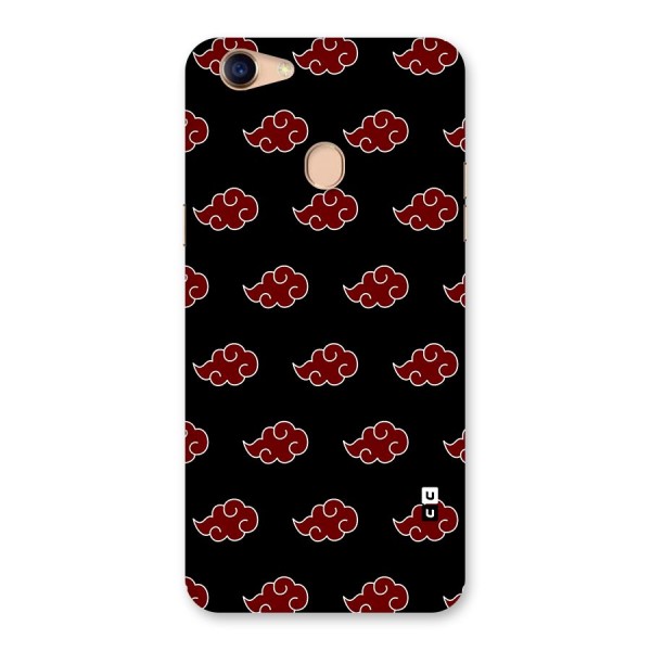 Naruto Akatsuki Pattern Back Case for Oppo F5