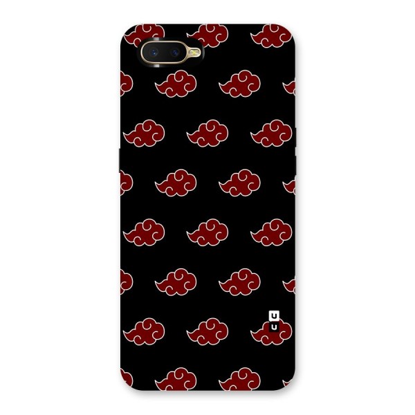 Naruto Akatsuki Pattern Back Case for Oppo K1