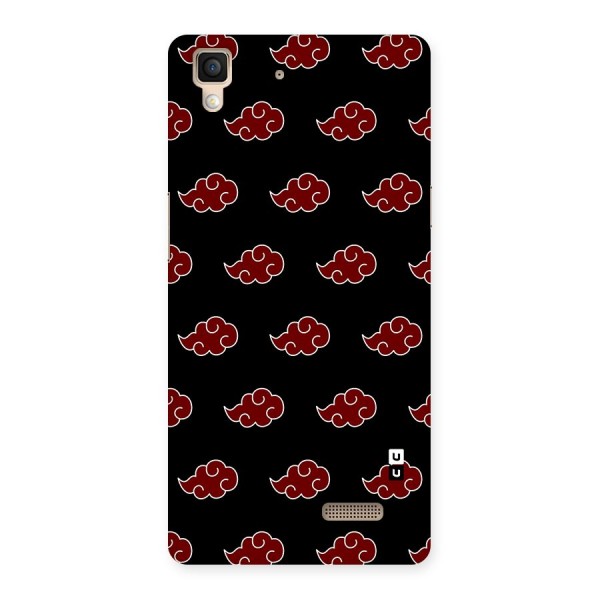 Naruto Akatsuki Pattern Back Case for Oppo R7