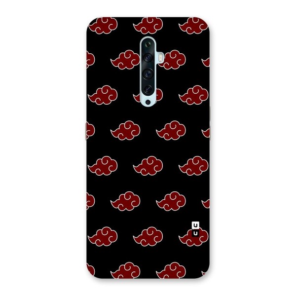 Naruto Akatsuki Pattern Back Case for Oppo Reno2 F