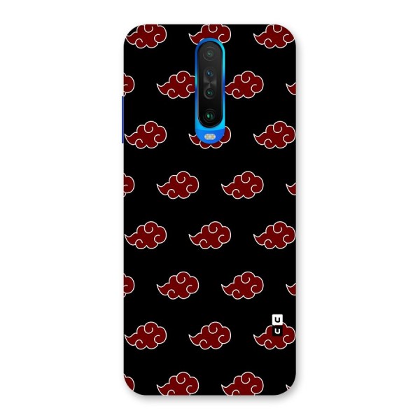 Naruto Akatsuki Pattern Back Case for Poco X2