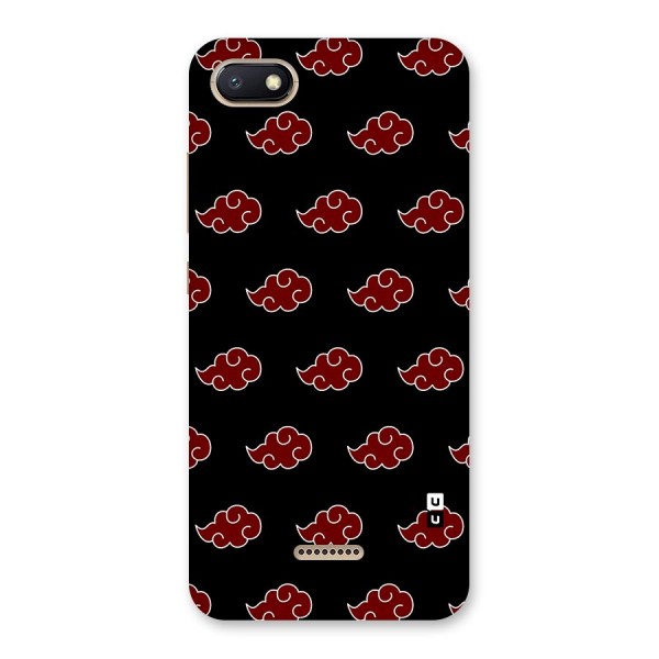 Naruto Akatsuki Pattern Back Case for Redmi 6A