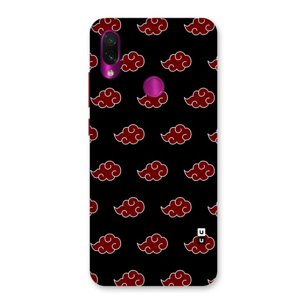 Naruto Akatsuki Pattern Back Case for Redmi Note 7 Pro