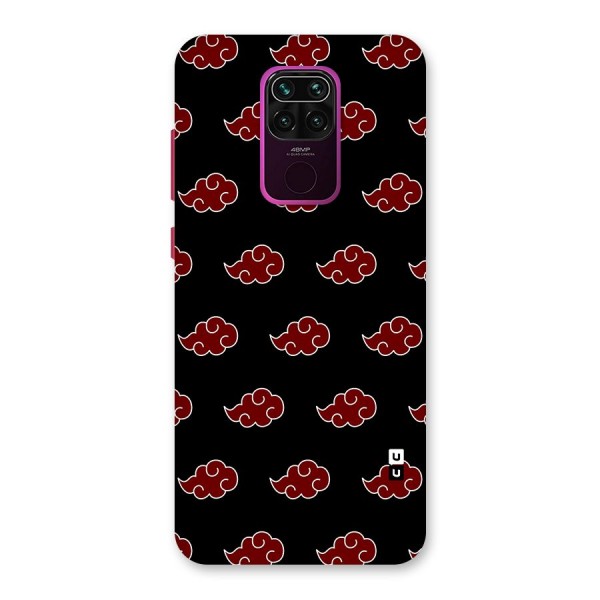 Naruto Akatsuki Pattern Back Case for Redmi Note 9