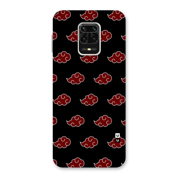 Naruto Akatsuki Pattern Back Case for Redmi Note 9 Pro