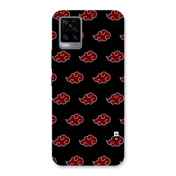 Naruto Akatsuki Pattern Back Case for Vivo V20