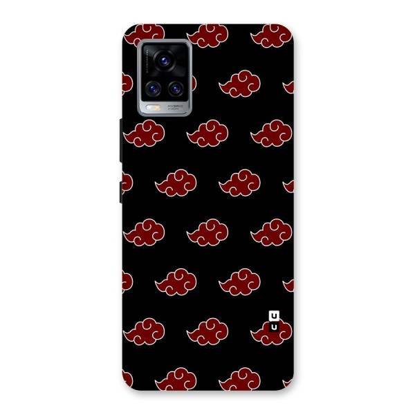 Naruto Akatsuki Pattern Back Case for Vivo V20 Pro