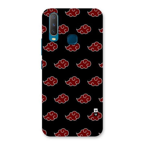 Naruto Akatsuki Pattern Back Case for Vivo Y12