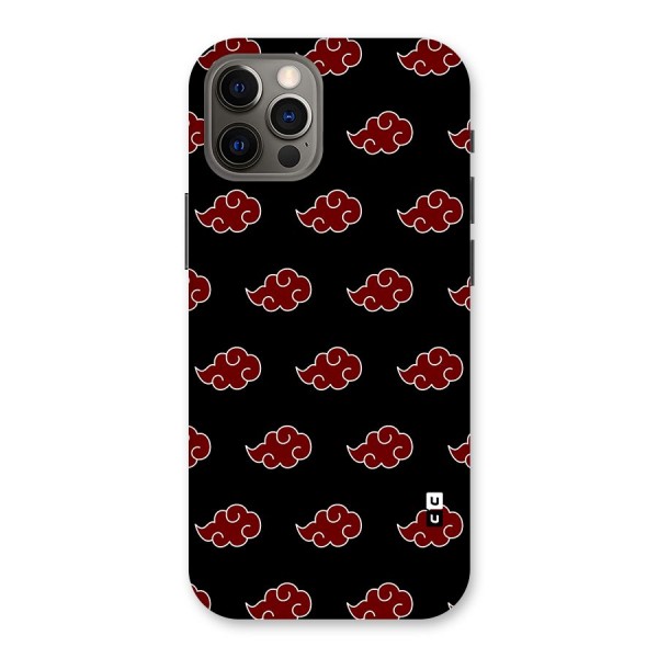 Naruto Akatsuki Pattern Back Case for iPhone 12 Pro