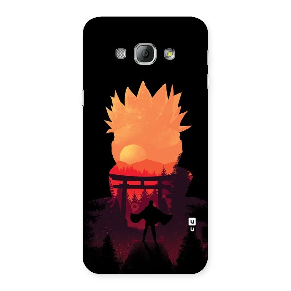 Naruto Anime Sunset Art Back Case for Galaxy A8