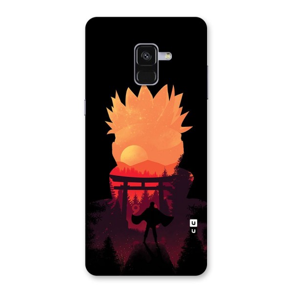 Naruto Anime Sunset Art Back Case for Galaxy A8 Plus