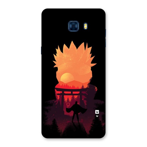 Naruto Anime Sunset Art Back Case for Galaxy C7 Pro