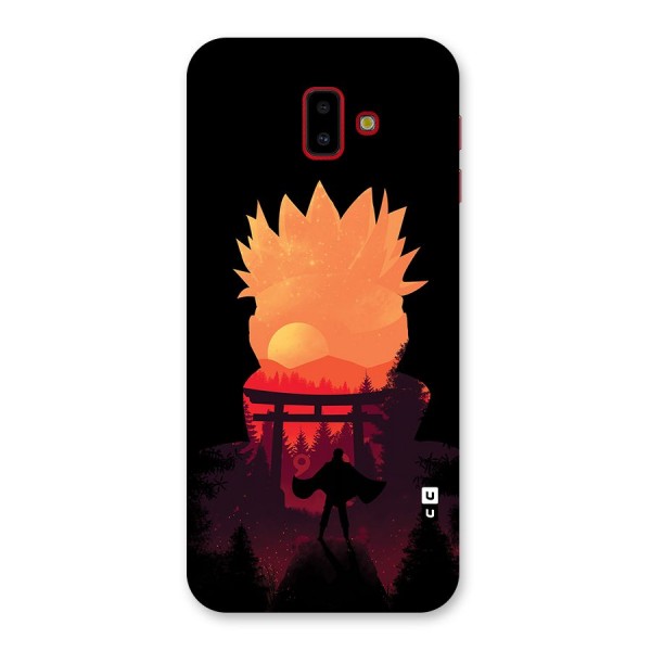 Naruto Anime Sunset Art Back Case for Galaxy J6 Plus