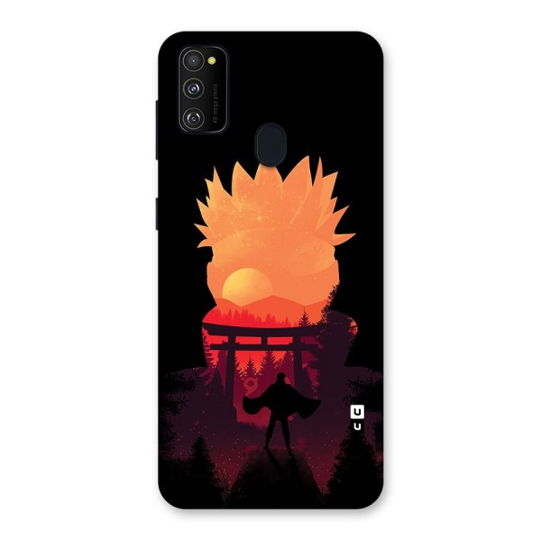 Naruto Anime Sunset Art Back Case for Galaxy M30s