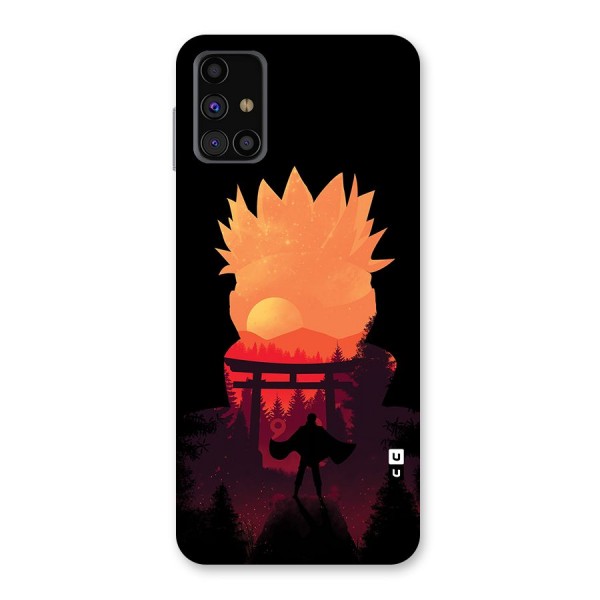 Naruto Anime Sunset Art Back Case for Galaxy M31s