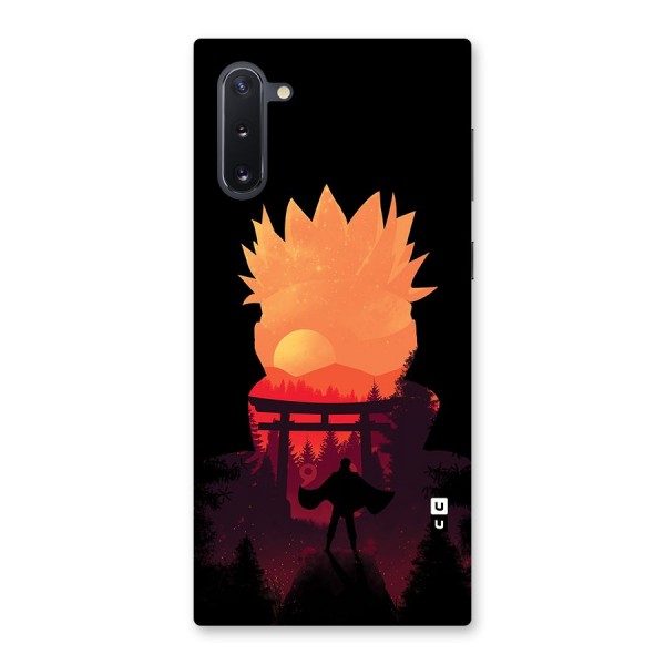 Naruto Anime Sunset Art Back Case for Galaxy Note 10