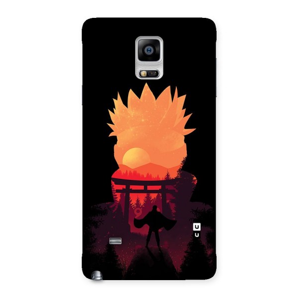 Naruto Anime Sunset Art Back Case for Galaxy Note 4