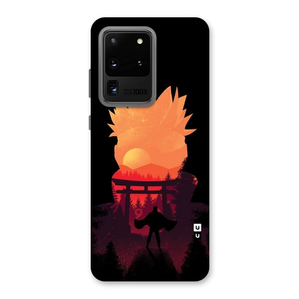 Naruto Anime Sunset Art Back Case for Galaxy S20 Ultra