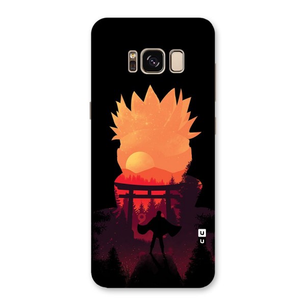 Naruto Anime Sunset Art Back Case for Galaxy S8