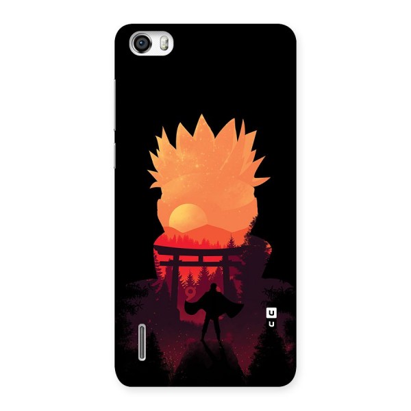 Naruto Anime Sunset Art Back Case for Honor 6