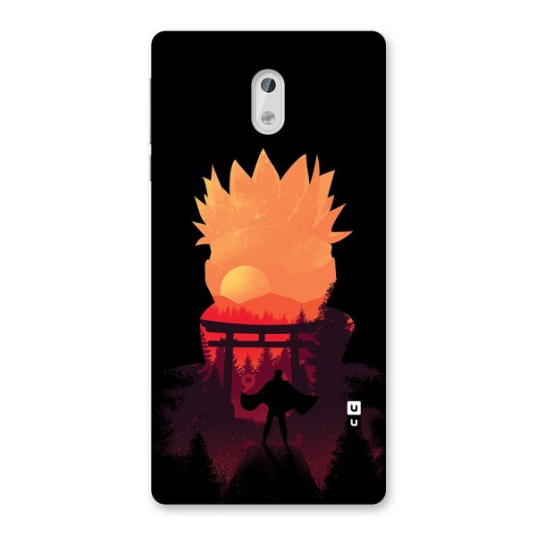 Naruto Anime Sunset Art Back Case for Nokia 3