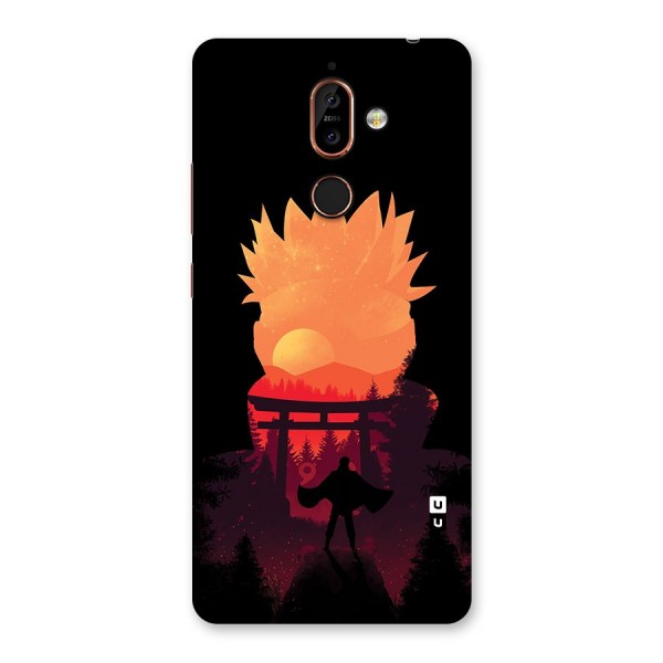 Naruto Anime Sunset Art Back Case for Nokia 7 Plus